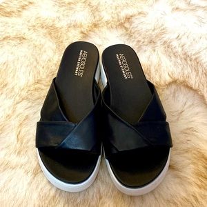 Aerosoles, Martha Stewart women’s ceramic platform  sandals size 8.5